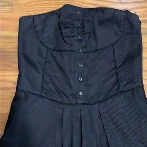 Sexy fitted strapless dress